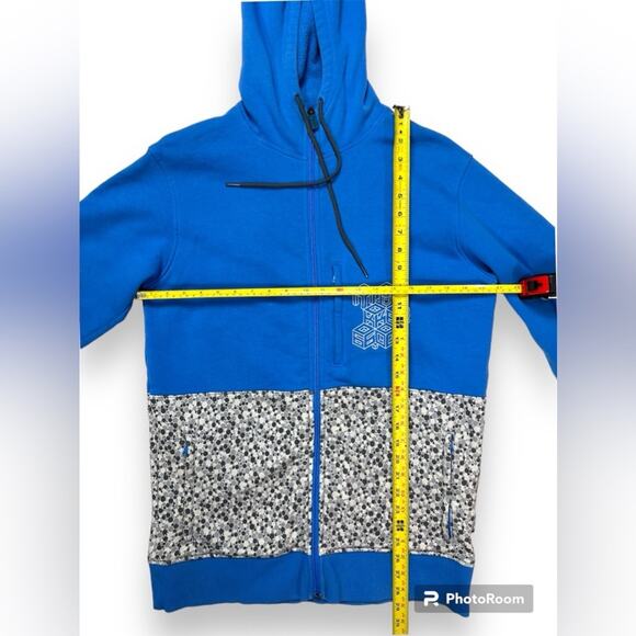 Nike 6.0 Men's Full-Zip Performance Hoodie Jacket, Blue, Size L - Picture 7 of 12